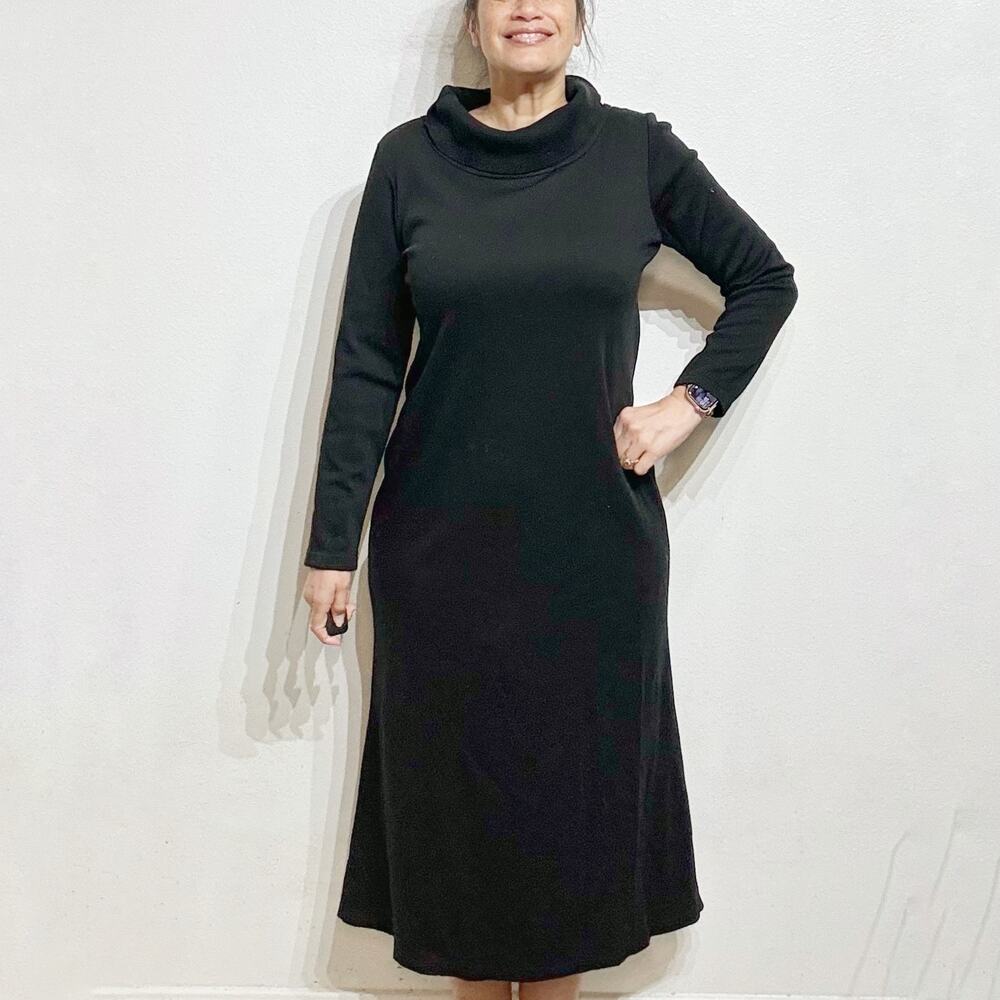 Lennie for Nina Leonard Black Vintage Maxi Dress Sz M